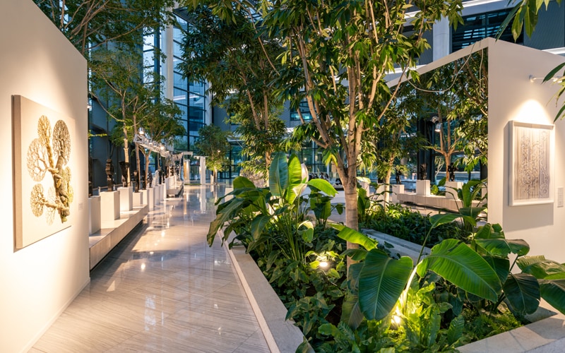ICD Brookfield Place, Dubai, UAE landscape design