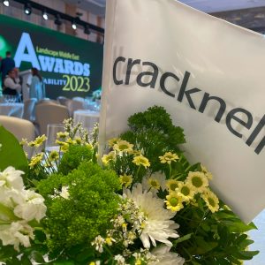 Cracknell Table at the Landscape ME Awards 2023 Dubai